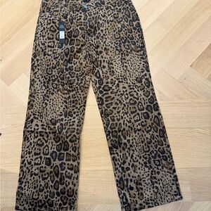 Leopard Print Pants